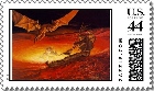 Make Postage stamp with your own logo or graphic design.
