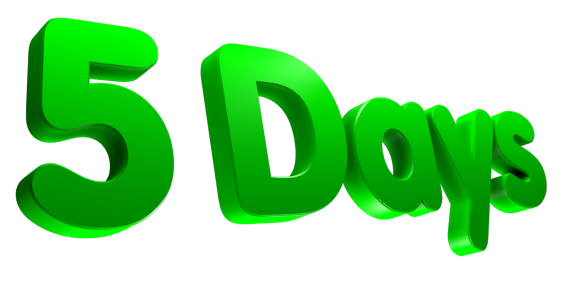 Create 3D Text - Free Image Editor Online - 5 Days 