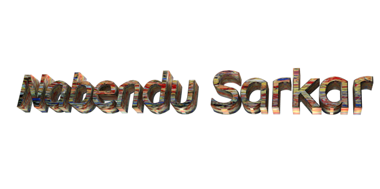 Criar Logotipo e Texto em 3D - Editor de Imagem Gratis - Nabendu Sarkar